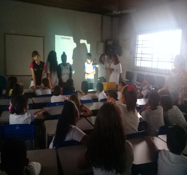 Conferência Infanto Juvenil pelo meio ambiente na escola Ernandy Mauricio Baracat (estudante matutino)