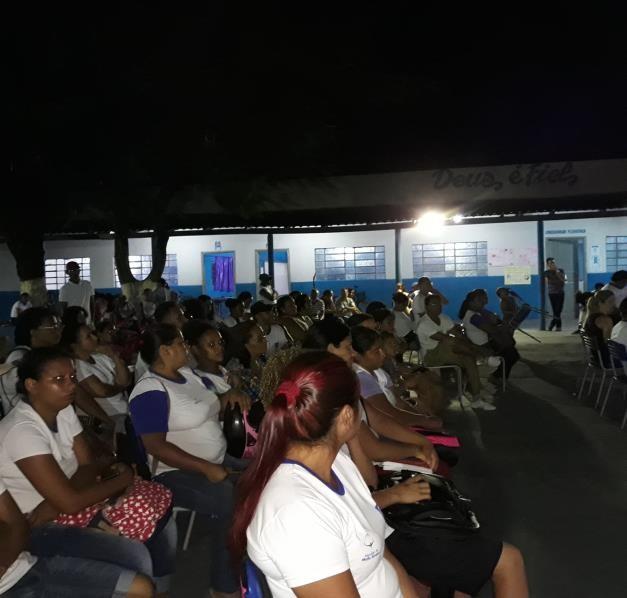 Conferência Infanto Juvenil pelo meio ambiente na escola Ernandy Mauricio Baracat (estudante noturno e pais)